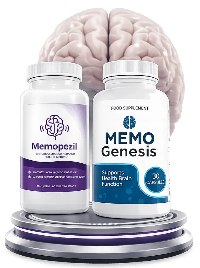 Memo Genesis Supplement Bottle Mockup
